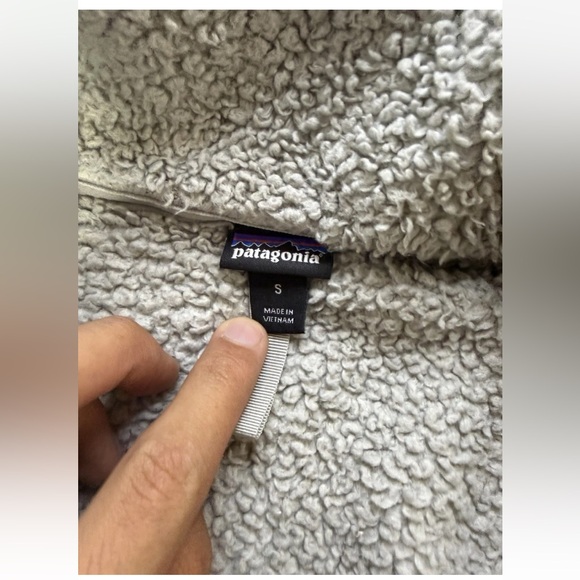 Patagonia Women's Better Sweater 1/4-Zip Fleece Birch White Size Small - Picture 7 of 10